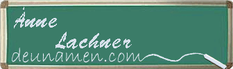 Änne Lachner Visitenkarte